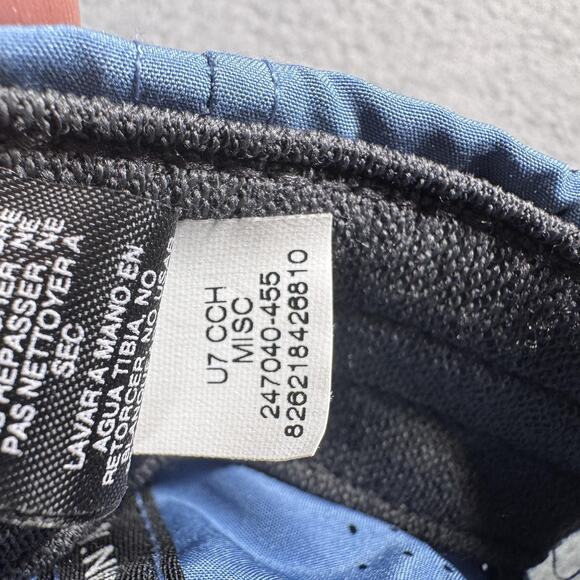 Nike Golf Hat Cap Strap Back One Size Blue Perforated Swoosh SQ ONE Mens - Picture 12 of 12